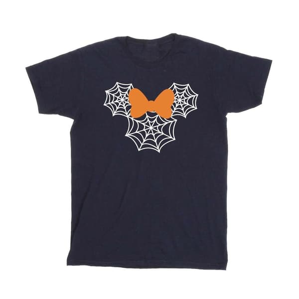 Disney Minnie Mouse T-shirt med spindelvävshuvud för pojkar