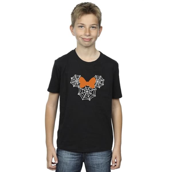 Disney Minnie Mouse T-shirt med spindelvävshuvud för pojkar