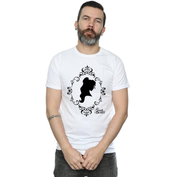 Disney Princess Mens Belle Silhouette T-Shirt
