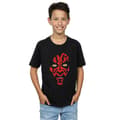 Miniatyrbillede 2 af 3: Star Wars Boys Darth Maul Face T-Shirt