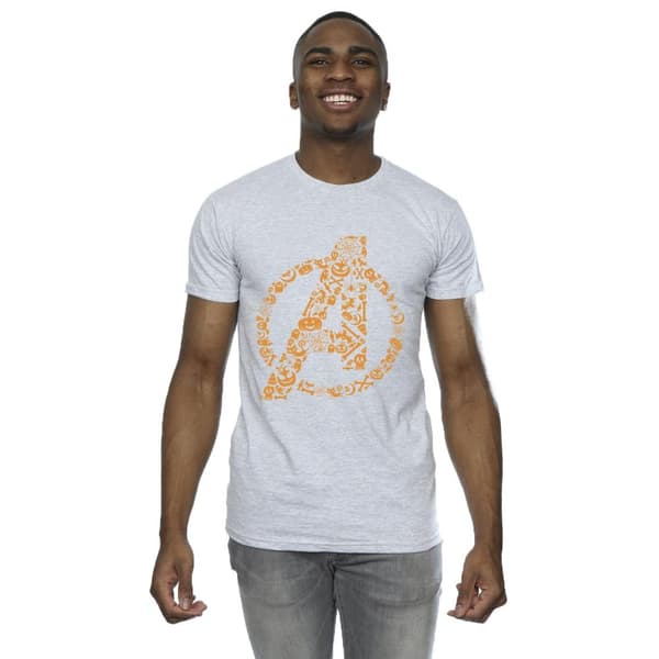 Marvel Herr Avengers Halloween Logo T-shirt