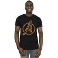 Miniatyrbild 2 av 4: Marvel Herr Avengers Halloween Logo T-shirt