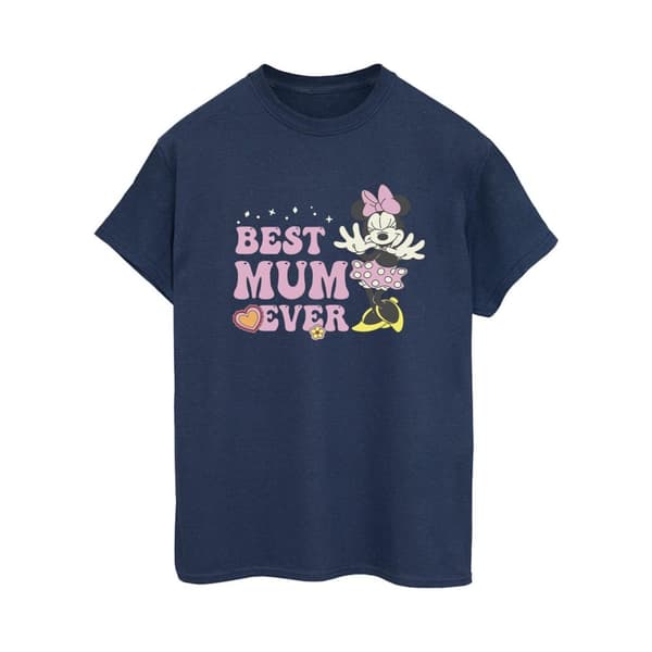 Disney Dam/dam Bästa mamman någonsin Boyfriend T-shirt i bomull
