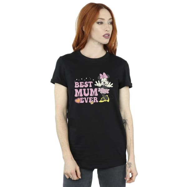 Disney Dam/dam Bästa mamman någonsin Boyfriend T-shirt i bomull