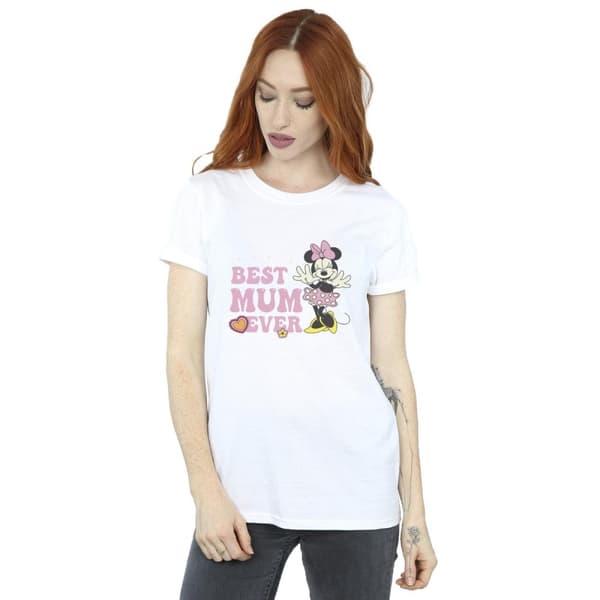 Disney Dam/dam Bästa mamman någonsin Boyfriend T-shirt i bomull