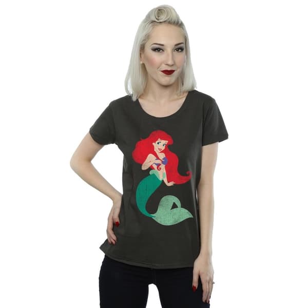 Disney Princess Womens/Ladies Classic Ariel Cotton T-Shirt