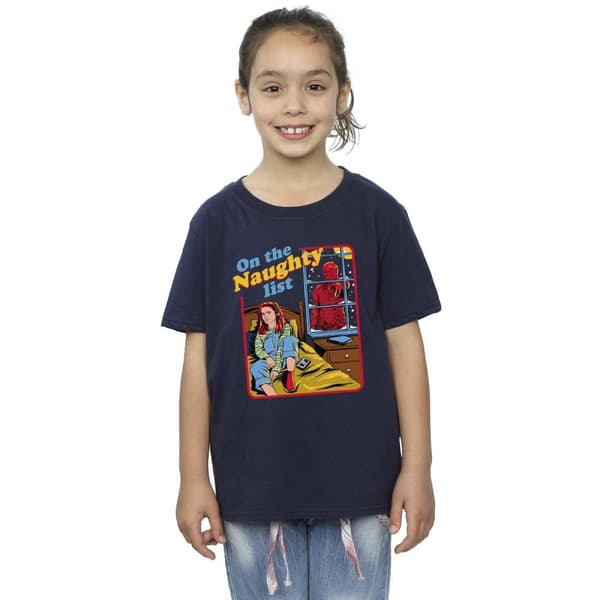 Netflix Girls Stranger Things Naughty List Cotton T-Shirt