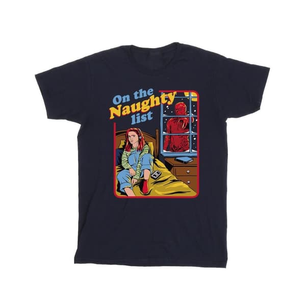 Netflix Girls Stranger Things Naughty List Cotton T-Shirt