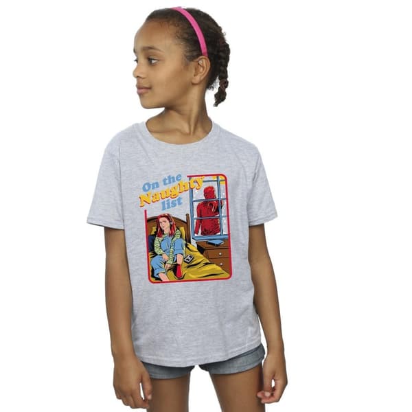 Netflix Girls Stranger Things Naughty List Cotton T-Shirt