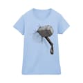 Miniatyrbillede 1 af 3: Marvel Universe Womens/Ladies Thor Hammer Crack Cotton T-Shirt