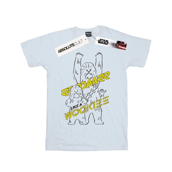 Star Wars Girls Roar Like A Wookiee Cotton T-Shirt