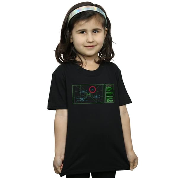 Star Wars Girls X-Wing Target Cotton T-Shirt