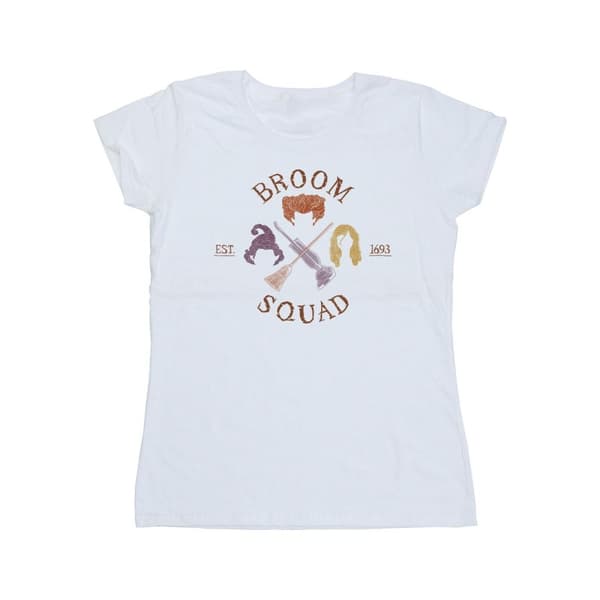 Disney Dam/Tjej Hocus Pocus Broom Squad 93 - T-shirt i bomull White XXL