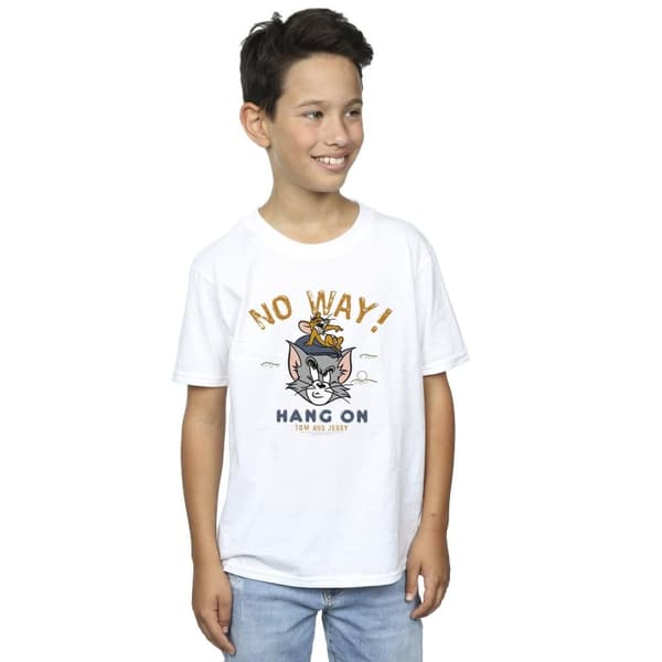 Tom And Jerry Golf-T-shirt för pojkar - Hang On