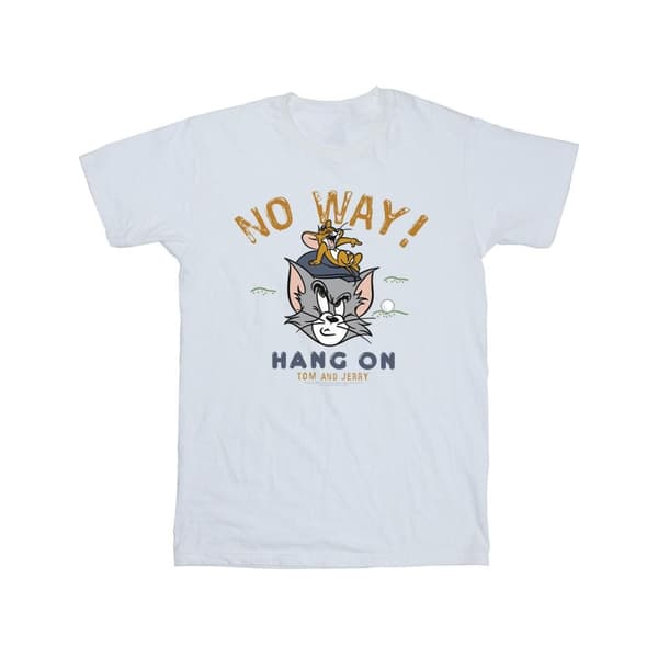 Tom And Jerry Golf-T-shirt för pojkar - Hang On