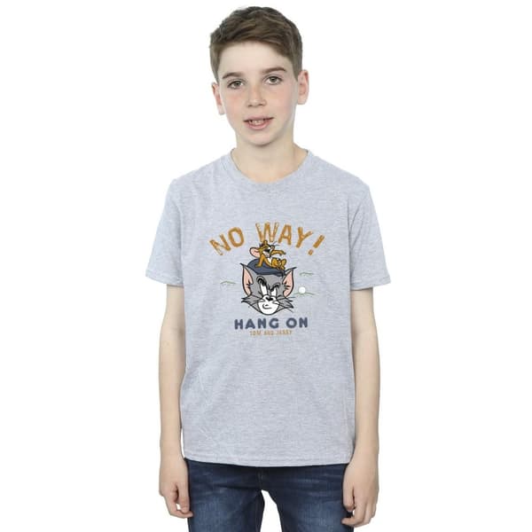 Tom And Jerry Golf-T-shirt för pojkar - Hang On