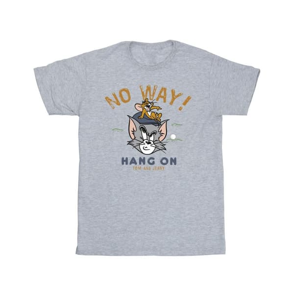 Tom And Jerry Golf-T-shirt för pojkar - Hang On