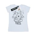 Miniatyrbild 1 av 3: Disney Dam/kvinnor Winnie The Pooh Collage Sketch - T-shirt i bomull