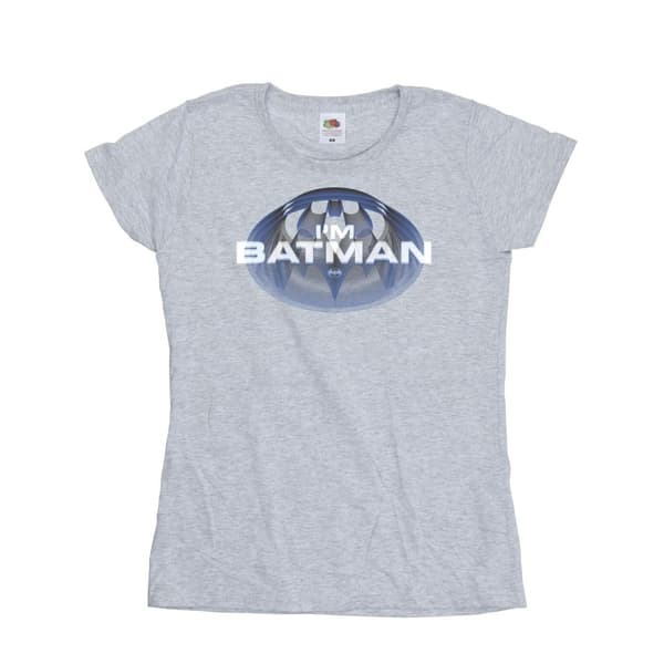 DC Comics Dam/Tjej The Flash I´m Batman T-shirt i bomull