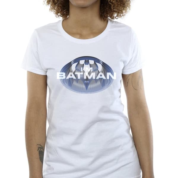 DC Comics Dam/Tjej The Flash I´m Batman T-shirt i bomull