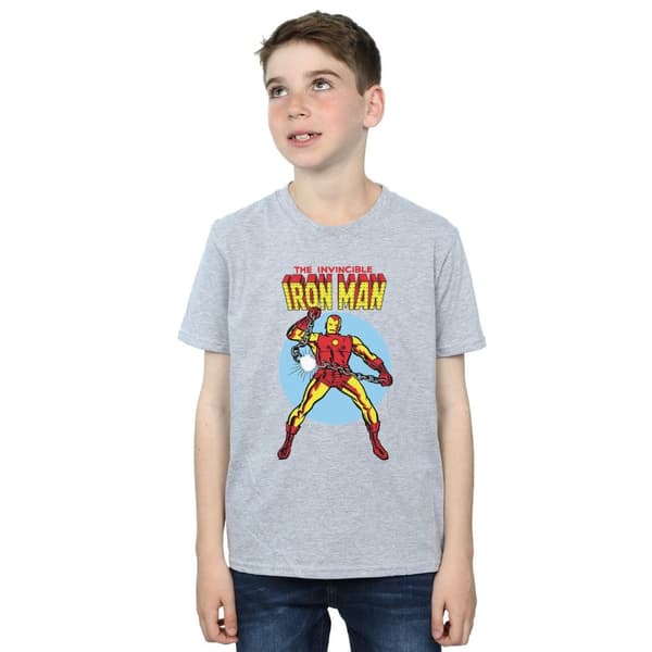 Marvel Boys The Invincible Iron Man T-Shirt
