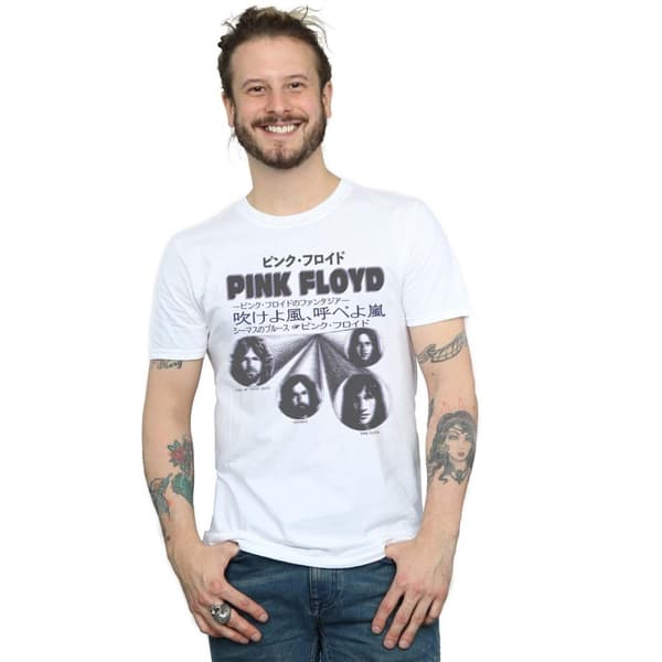 Pink Floyd Mens Japanese Cover T-Shirt