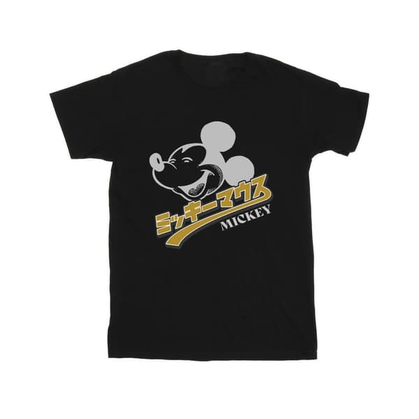 Disney Mens Mickey Mouse Japanese T-Shirt