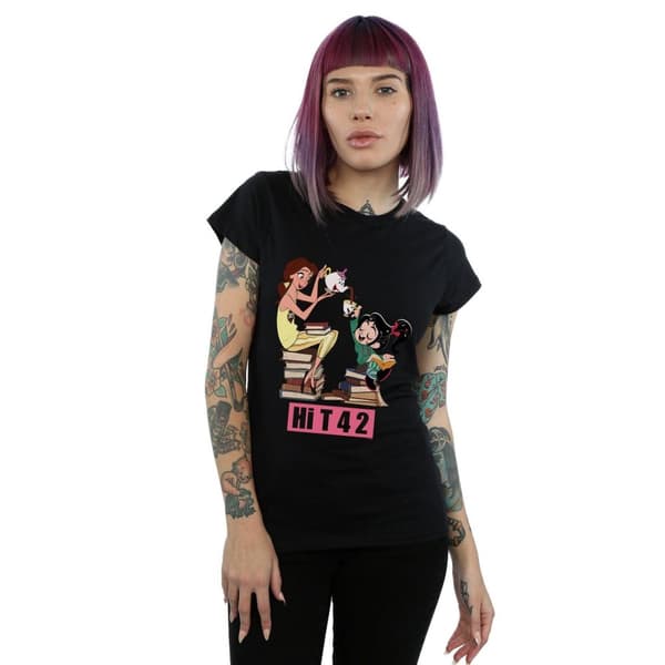 Disney Womens/Ladies Wreck It Ralph Belle And Vanellope Cotton T-Shirt