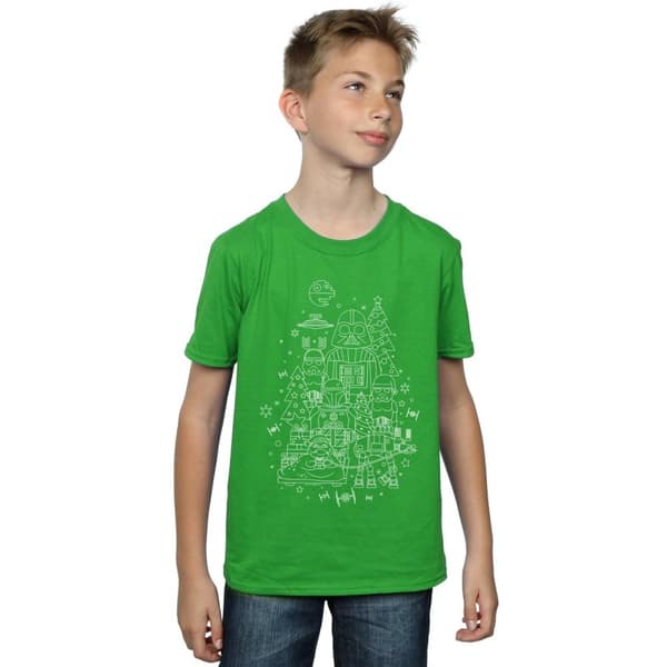 Star Wars Boys Empire Christmas T-Shirt