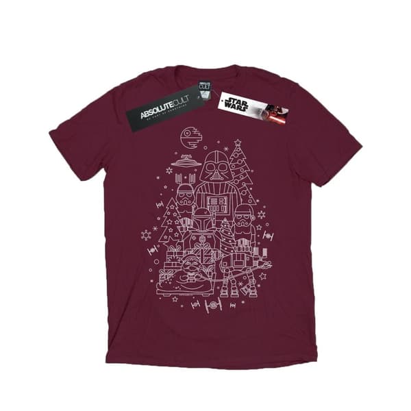 Star Wars Boys Empire Christmas T-Shirt