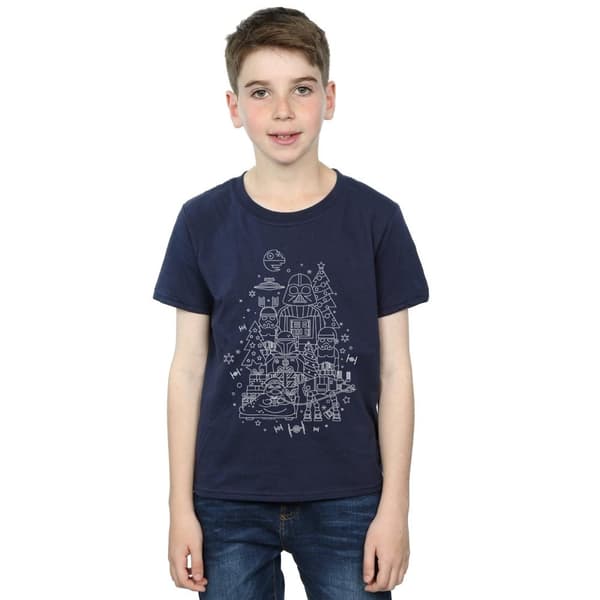 Star Wars Boys Empire Christmas T-Shirt