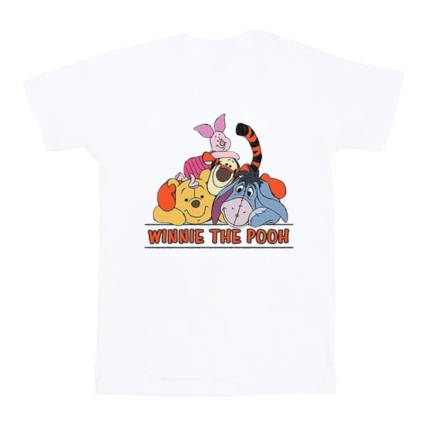 Disney T-shirt i bomull från Winnie the Pooh Group för flickor