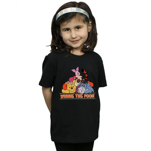 Disney T-shirt i bomull från Winnie the Pooh Group för flickor
