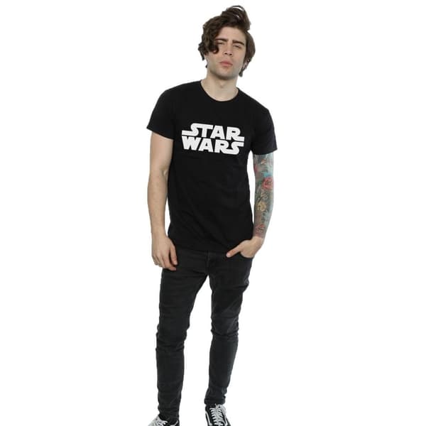 Star Wars T-shirt med klassisk logotyp för män