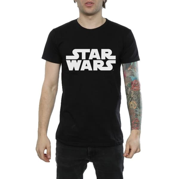 Star Wars T-shirt med klassisk logotyp för män