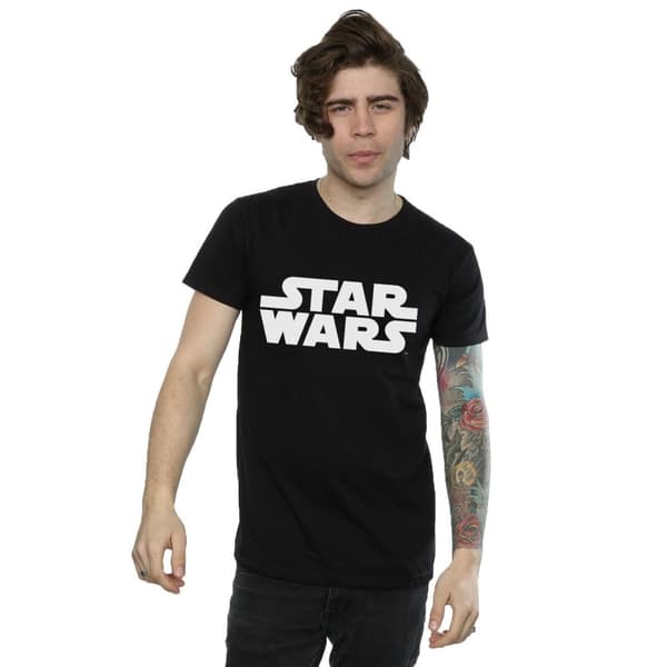 Star Wars T-shirt med klassisk logotyp för män