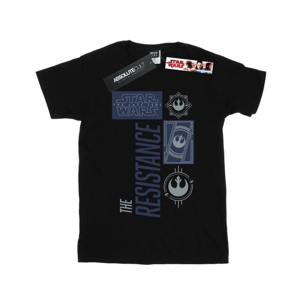 Star Wars Girls The Last Jedi The Resistance Cotton T-Shirt