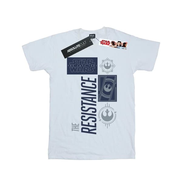 Star Wars Girls The Last Jedi The Resistance Cotton T-Shirt