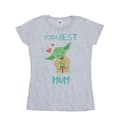 Miniatyrbild 1 av 2: Star Wars Dam/Tjej Yoda - Bästa mamman - T-shirt i bomull