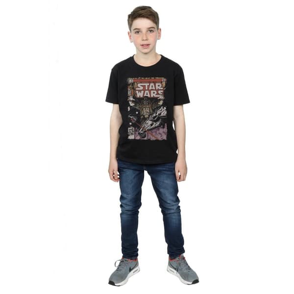 Star Wars Millennium Falcon Comic T-shirt för pojkar