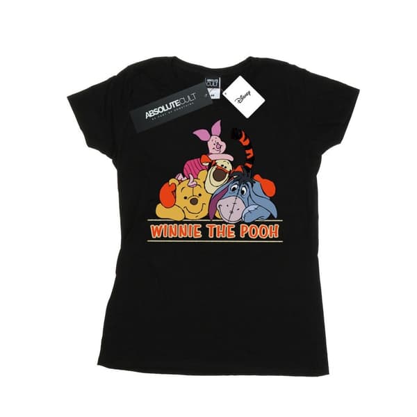 Disney Dam/kvinnor Winnie The Pooh Group - T-shirt i bomull