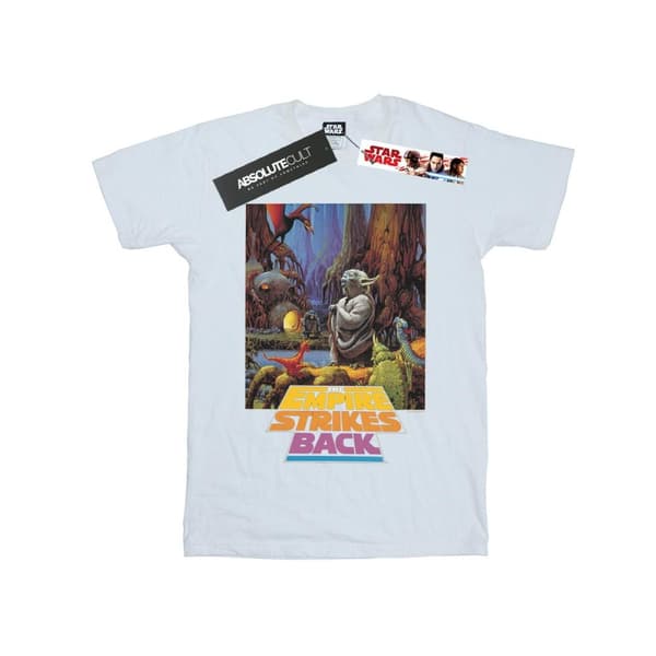 Star Wars T-shirt med Yoda-affisch för pojkar