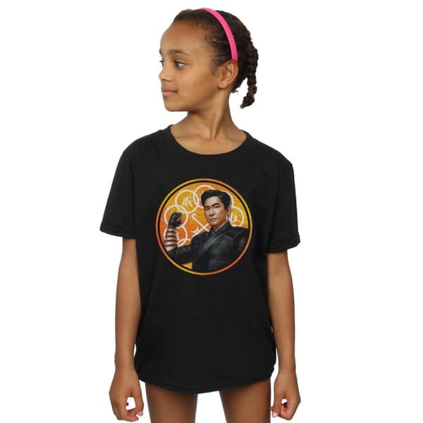 Marvel Shang-Chi och legenden om de tio ringarna - Pose med tio ringar - bomulls-T-shirt för flickor
