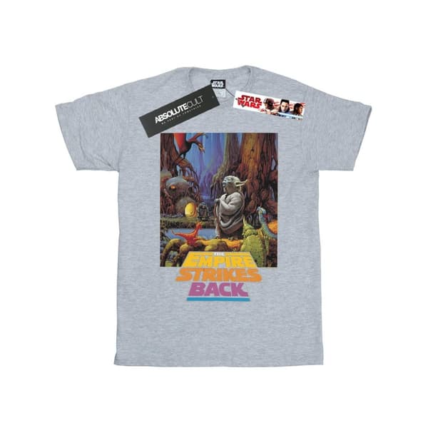 Star Wars Dam/Lady Yoda Poster Boyfriend T-shirt i bomull
