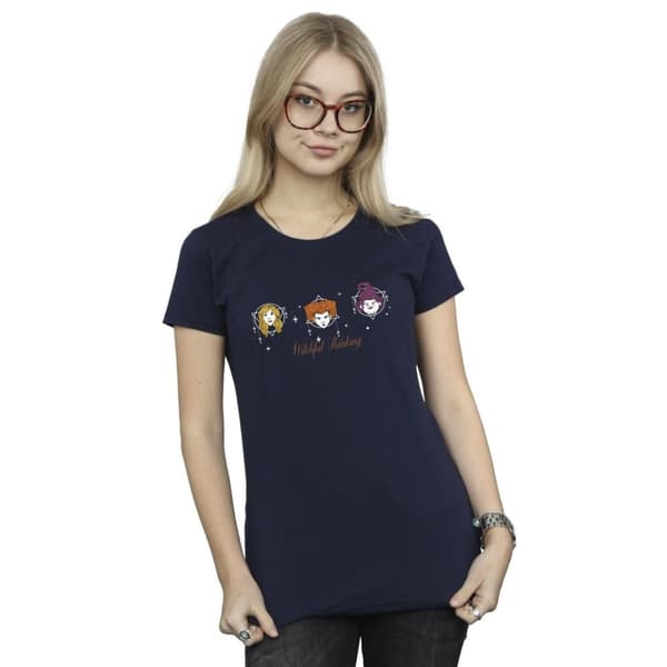 Disney Hocus Pocus Witchful Thinking - bomulls-T-shirt för kvinnor/damer
