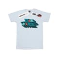 Miniatyrbild 1 av 3: Star Wars Edgy t-shirt med blocklogga i bomull för flickor