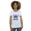 Miniatyrbillede 2 af 3: Disney Womens/Ladies Lilo And Stitch Ohana Circle Cotton T-Shirt