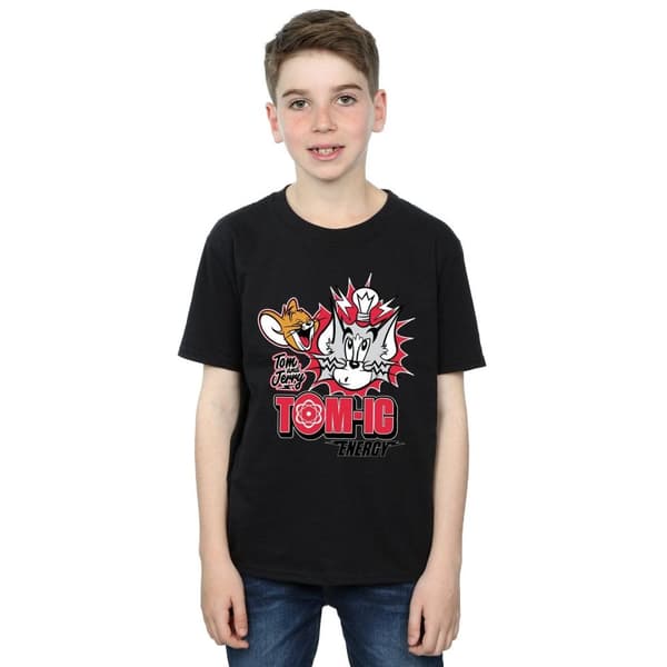 Tom And Jerry Boys Tomic Energy T-Shirt