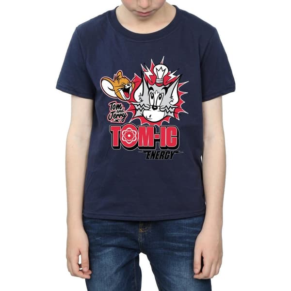 Tom And Jerry Boys Tomic Energy T-Shirt