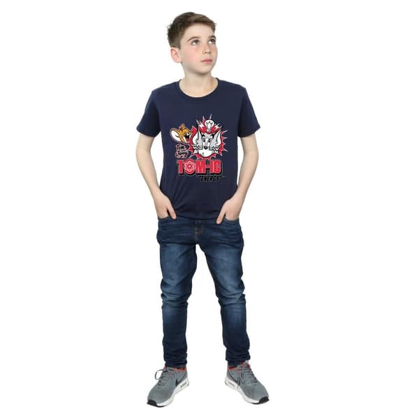 Tom And Jerry Boys Tomic Energy T-Shirt